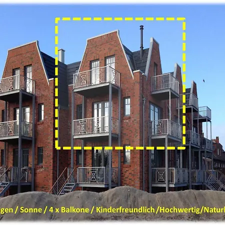 Ferienwohnung Loft 270° im Kapitänshaus Wangerooge Exterior foto